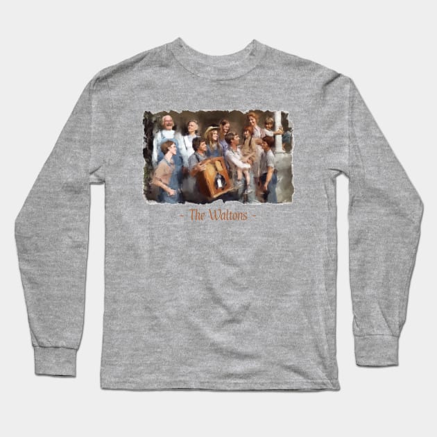 The Waltons Family Long Sleeve T-Shirt by Neicey
